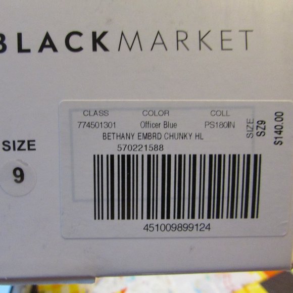 WHBM Embroidered Suede Pumps - Picture 5 of 9